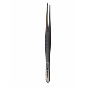 Pince à tissus chirurgicale droite en acier inoxydable de qualité supérieure, 18 cm, à dents, instrument médical - Product Image 2