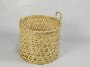 Fruit <b>Basket</b> <b>Shopping</b> Storage Bamboo <b>Basket</b> Print Link Logo Food Color Feature Eco Material From Vitrapro Vietnam - Product Image 4