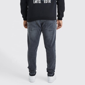 2025 personnalisé hommes haute rue Style Streetwear haute qualité surdimensionné jeans décontractés pantalon taille moyenne coupe ajustée Style droit - Product Image 6