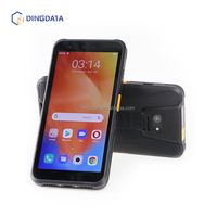 Lecteur de codes-barres portable robuste Dingdata E60H Android 10 Octa Core 2.0GHz CPU IP67 étanche 4GB/64GB NFC RFID 2D