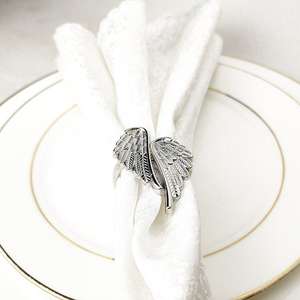 Anillos para Servilletas de Metal Ecológicos, Duraderos y Elegantes, Personalizables, Decoración para Mesa de Comedor para Hogares, Hoteles y Restaurantes - Product Image 4