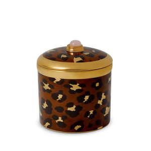 luxury trinket box decorative storage <b>jar</b> leopard print <b>jar</b> animal print container gold decorative box luxury home decor <b>jar</b> des - Product Image 2