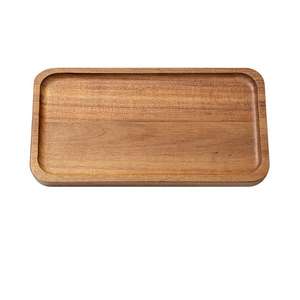 Plateau de service et plateau à fromage en bois d'acacia naturel, thème fruits, avec plateaux rectangulaires faits à la main pour mariage et Diwali - Product Image 3