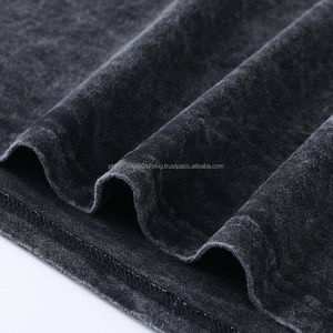 Camiseta de manga corta de algodón 100% para hombre, logotipo personalizado, nuevo diseño, moda de peso pesado, Top suelto, impresión Digital, Puff de letras antiguas - Product Image 4