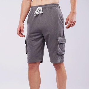 Fabricants de vêtements sur mesure, pantalons cargo en coton pour hommes, été, shorts de travail décontractés, randonnée, multi-poches, vente en gros OEM - Product Image 2
