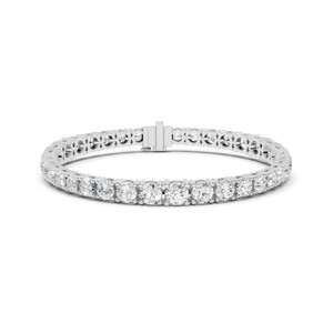 Bracelet élégant en diamants de laboratoire de formes variées, or massif 14 carats IGI, pour mariage, fiançailles, personnalisation, OEM/ODM disponible - Product Image 1