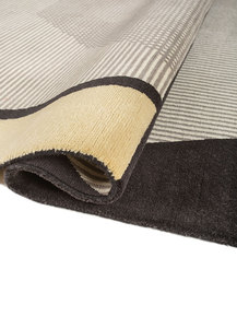 พรมไหมพรมถักมือ Jaipur Rugs รุ่น AIWL-3067 สีขาว/เขียวใบไม้ รูปทรงไม่สม่ำเสมอ - Product Image 4