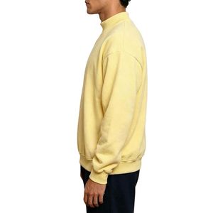 Sweat-shirt épais à col montant avec broderie personnalisée pour les collections de streetwear haut de gamme - Product Image 3
