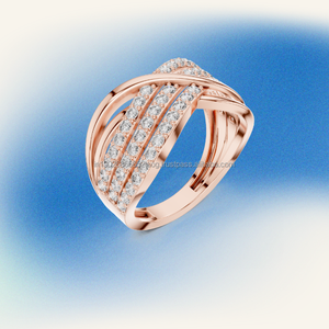 Charming <b>Ring</b> 14K Gold Plated Luxury Bridal <b>Ring</b> for Women Princess Cut <b>CZ</b> Stone with Matching Band Ideal for Wedding - Product Image 1