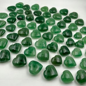 Cuarzo Tanzberi Verde Natural, Corazón Grabado en Cristal, Cuarzo Pulido, Piedra Curativa, Reiki, Meditación, Decoración Energética, Chakralume - Product Image 5