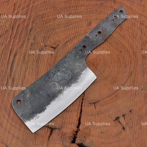 UA Supplies - Cuchilla en Bruto de Acero al Carbono Forjada a Mano de Alta Calidad para Hacer Cuchillos de Carnicería y Huesos, Material para Fabricación de Cuchillos de Cocina - Product Image 3