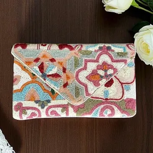 Sac à main en perles fait main, prix de gros, élégant sac à main pour femme pour mariage, fête et occasions festives - Product Image 2