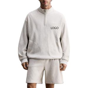 Sudadera para Hombre con Cuello Alto, Transpirable y Cómoda, Mangas Largas, Alta Calidad, Servicio OEM, Precio al por Mayor para Pedidos al por Mayor - Product Image 1