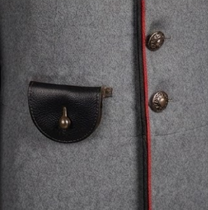 Veste tunique d'hiver respirante et coupe-vent en laine, uniforme personnalisé avec logo, pour défilés et reconstitutions historiques - Product Image 6