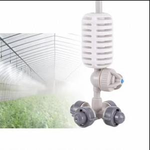 White Plastic 4 Way Fogger <b>Sprinkler</b> Adapter Hose Connector Accessories For Agriculture Farm Greenhouse Lawn Home Garden System - Product Image 3