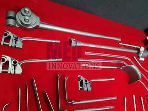 Ensemble complet de source d'alimentation manuelle de Med Innovation, écarteur Omni Tract, instruments en acier pour équipement médical de chirurgie abdominale - Product Image 5