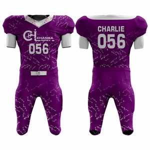 Maillot de football américain personnalisé à manches courtes imprimé National Pride Eagle Spirit Touchdown Elite American Storm - Product Image 3