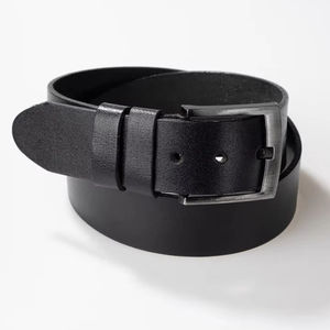 Cinturón de Cuero Genuino para Hombre de Alta Calidad OEM con Hebilla de Aleación, Venta al por Mayor, Diseño Elegante 2026, Casual para Jeans, Logotipo Personalizado, Duradero - Product Image 1