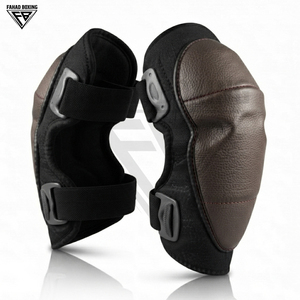 Diseño Ligero, Duradero, Buen Proveedor, Hecho a Mano, Antideslizante, Transpirable, Cuero Sintético, Almohadillas Ajustables para Codos - Product Image 2