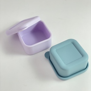 Food Grade 3oz Silicone <b>Storage</b> Containers, Reusable Leak Proof Sauce Cups, Meal Prep,Snack Containers, Microwave DishwasherSafe - Product Image 6