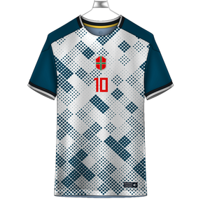 Maillots de foot personnalisés pour garçons, design sur mesure, logo personnalisé, 100% polyester, impression par sublimation, séchage rapide - Product Image 3