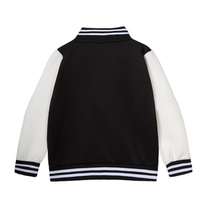 Chaqueta Varsity de Béisbol para Niños y Niñas, Uniforme Escolar, con Cierre, Unisex, 100% Poliéster, Tejido de Punto, Servicio OEM - Product Image 2