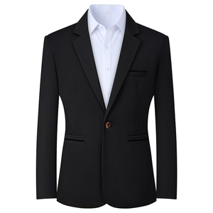 Traje Formal para Hombre y Mujer, Corte Entallado, Ropa de Oficina Cómoda, Estilo Uniforme Profesional, Poliéster y Lana, Antiencogimiento - Product Image 4