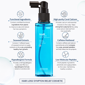 SMiB InnaBi Scalp Essence Coral Calcium Hair Loss Care Strengthening Hydrating Soothing Oil Balance Control Deep Hydration - Product Image 3