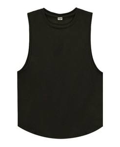 Camisetas de Verano sin Mangas para Hombre, Casuales, Lisas, Tejidas, 100% Algodón, Duraderas, Transpirables, de Secado Rápido, para Entrenamiento de Baloncesto - Product Image 3