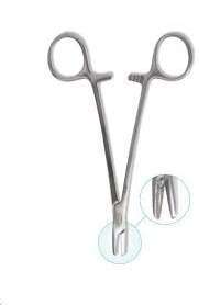 Portaagujas Halsey de 6 Pulgadas con Punta de Carburo de Tungsteno |   Pinzas de Sutura Quirúrgicas Dentales y Médicas de Ortodoncia de Dentavex - Product Image 3