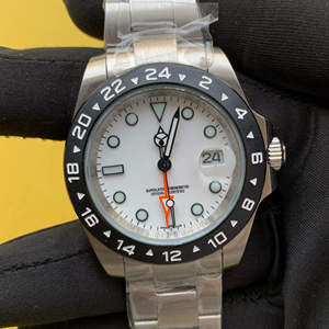 Reloj de Pulsera BOJ Plain R.O.L.E.X.40, el Más Vendido, de Acero Inoxidable, Mecánico, Automático, Japonés, Analógico, para Hombre, Hecho en Suiza, a Bajo Precio - Product Image 1