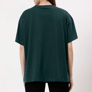 Nouvel Arrivage – T-shirt Oversize Streetwear Femme en Coton Respirant pour l'Été – Tailles et Couleurs Personnalisables – Vente en Gros - Product Image 2