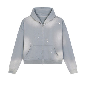 ชุดวอร์มผู้ชายแบบมีฮู้ด ผูกเชือก 2 ชิ้น ผ้าฟลีซเนื้อนุ่ม ระบายอากาศได้ดี น้ำหนักเบา เหมาะสำหรับการฝึกซ้อม ขายส่ง - Product Image 5