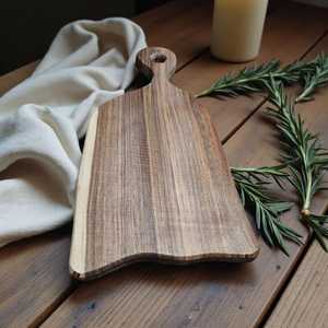Planche à découper en bois de manguier au design attrayant, planche de boucher originale, sur mesure, fabriquée en Inde - Product Image 6