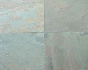 Pierre d'ardoise rose multi-tons, bord scié, surface naturelle pour revêtements de sol intérieurs et extérieurs, bardage mural et projets d'aménagement paysager - Product Image 1