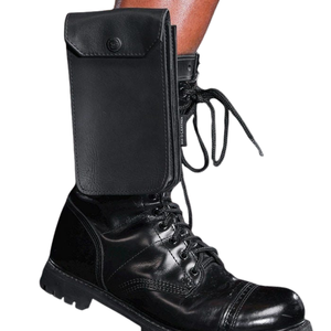 ซองหนังคาดต้นขา MR-S LEATHER หนังพรีเมียม ปรับขนาดได้ สีดำ อุปกรณ์เสริมสำหรับชุดคลับ - Product Image 2