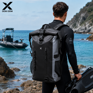 Mochila Impermeable Premium para Buceo, con Cierre Enrollable, IPX8, TPU 500D, Lona de PVC, para Buceo, Kayak, Navegación, Pesca - Product Image 6