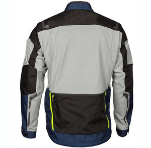 Blouson de moto GS <span class=keywords><strong>Rallye</strong></span> pour homme, hiver, 3 couches, Cordura, imperméable, manches longues, aventure/enduro/touring/tout-terrain, bleu marine fluorescent - Product Image 3