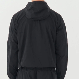 Hot Sale Customized Men <b>Windbreaker</b> Tracksuit Wholesale Hip Hop Streetwear Sweatsuit Mens Jogging Set Half zip Sportswear Suit - Product Image 3