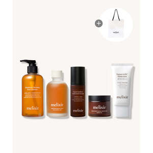 Kit di Routine per la cura della pelle del mattino vegano Mellixir con Shopping Bag gratuito - Product Image 1
