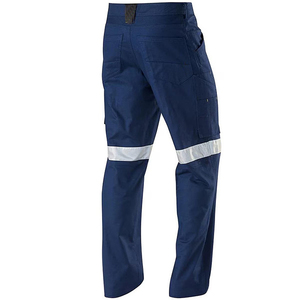 Pantalon de travail neuf personnalisé haute visibilité respirant séchage rapide Rip-Stop unisexe multi-poches perforé 3M – Vente en gros - Product Image 3