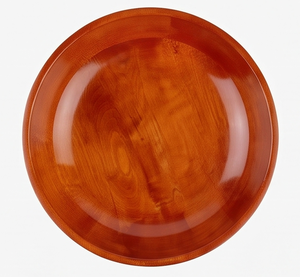 Bol décoratif en bois de qualité supérieure avec texture brillante, conçu pour sublimer les espaces de vie, idéal pour servir les aliments et offrir en cadeau - Product Image 3