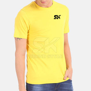 Camiseta de algodón 100% para hombre, precio económico, venta al por mayor, logotipo personalizado impreso, corte holgado, para venta en línea - Product Image 2