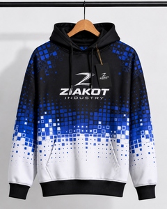 Sweat-shirt à capuche blanc personnalisé avec drapeau américain vintage et motif camouflage, idéal pour le sport, en gros directement de l'industrie – Hommage au service militaire - Product Image 3