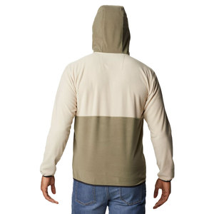 Sudadera con Capucha de Forro Polar de Alta Calidad para Hombre, con Cierre de Cremallera de un Cuarto, Diseño Color Block, Estilo Casual, Ropa Deportiva para Exteriores, Cálida para Invierno - Product Image 6
