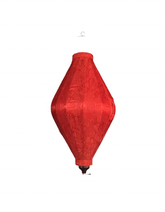 Lanterne en soie Hoi en forme d'ail, élégante, faite à la main, en soie vive, rechargeable, alimentée à l'énergie solaire, garantie 4 ans, idéale pour le camping - Product Image 3