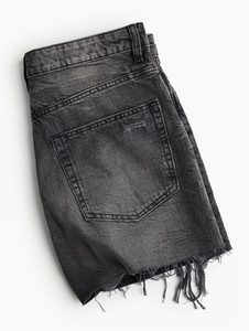 Women Modern <b>Denim</b> Shorts Relaxed Comfort High Waist Cotton <b>Stretch</b> Fabric Summer Fashion OEM ODM Custom Clothing Factory Shorts - Product Image 2