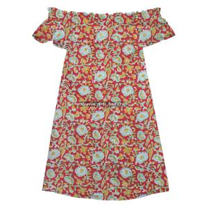Vestido de algodón para mujer con hombros descubiertos, sexy, para noche, verano, otoño, primavera, estampado a mano, muy vendido, informal, con hombros descubiertos - Product Image 6