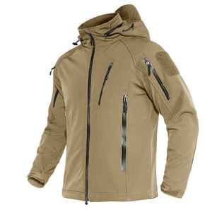 Long Sleeve Oversized <b>Pullover</b> Custom Sportswear Tactical <b>Jacket</b> Outdoor Tactical <b>Jacket</b> Men's 1/4 Zip Stand Collar - Product Image 3