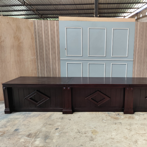 Custom Solid Wood Executive Conference Table <b>Large</b> Boardroom Meeting <b>Desk</b> Luxury Office Furniture for Corporate Office - Product Image 4